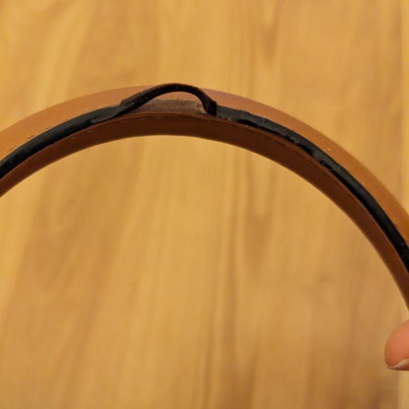 Kate Spade - Large Saddle Brown Pebbled Leather Tote Bag - Picture 4 of 5